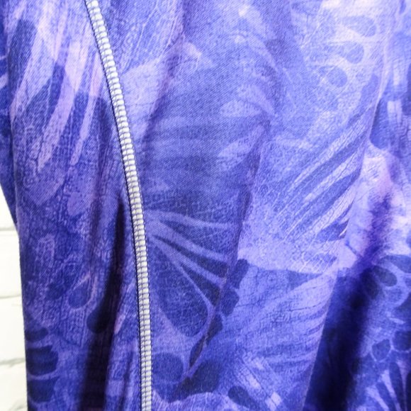 Saucony Purple Butterfly Running Top - Picture 5 of 8